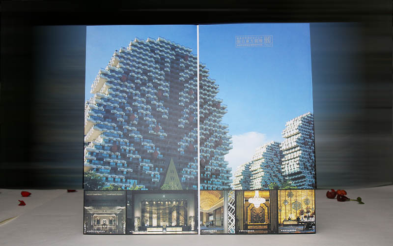 地産彩頁印刷話,樓書印刷廠家,酒店彩頁印刷